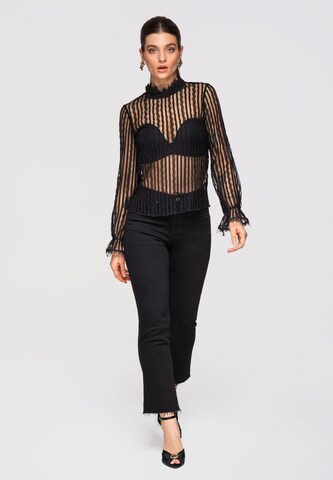 Chemisier Ombre en noir