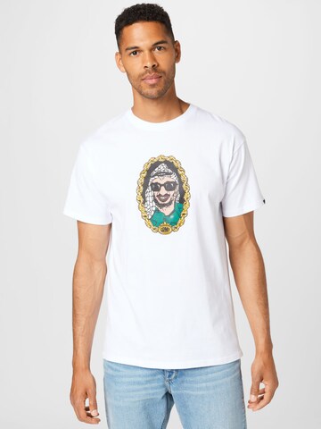 Grimey T-Shirt 'YASIR' in Weiß: predná strana