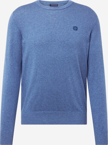 North Sails Sweater in Blue: front