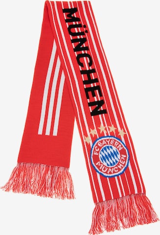 Écharpe de sport 'FC Bayern' ADIDAS PERFORMANCE en rouge : devant