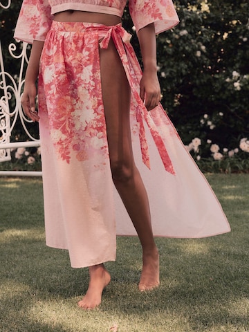 Jupe LAURA ASHLEY en rose : devant
