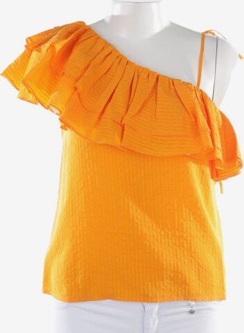 GANNI Top & Shirt in XS in Orange: front