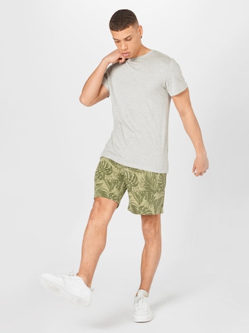 REPLAY Regular Shorts in Grün