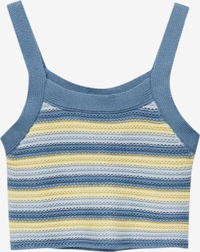 Pull&Bear Knitted top in Blue / Light blue / Yellow, Item view