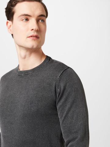 INDICODE JEANS Sweater 'Filur' in Black