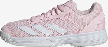 ADIDAS PERFORMANCE Sportschoen 'Courtflash' in Roze: voorkant