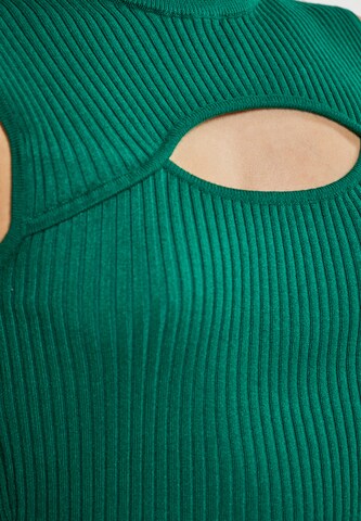 faina Knitted dress in Green