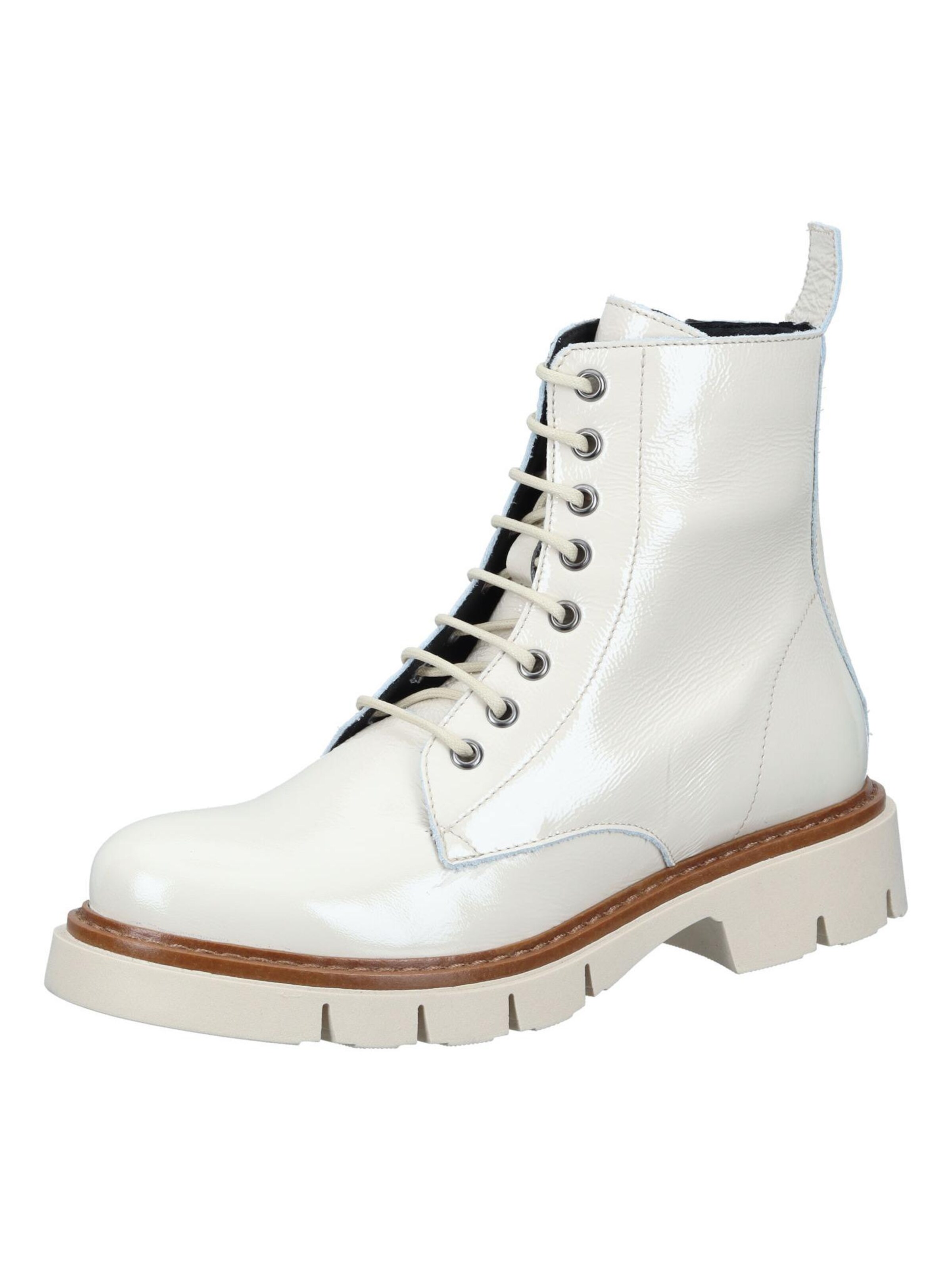 PIAZZA Ankle Boots in White: front
