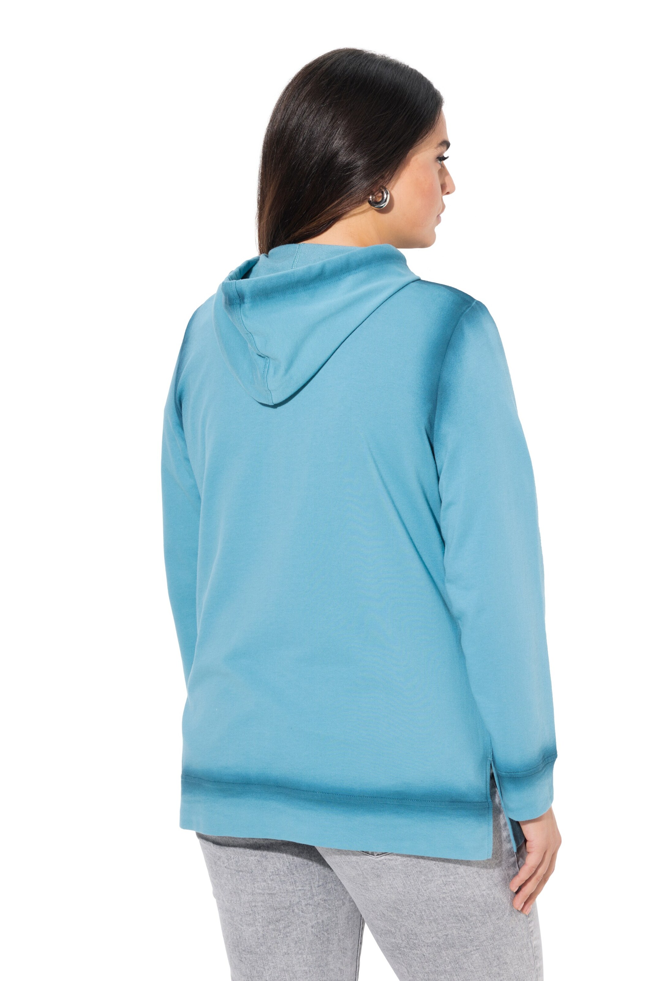 Ulla Popken Sweat jacket in Blue