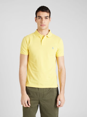 Coupe regular T-Shirt Polo Ralph Lauren en jaune : devant