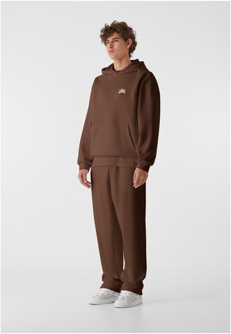 Lost Youth Sweatshirt 'Chaos Flow' in Braun