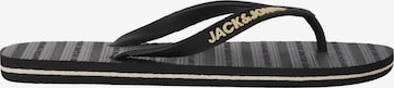 Tongs JACK & JONES en bleu : devant