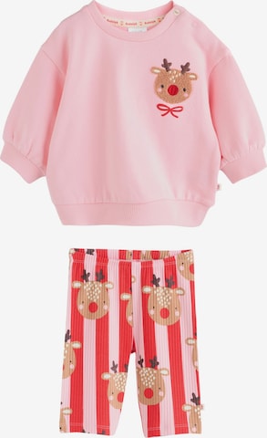 Next Setti 'Weihnachten' värissä vaaleanpunainen: etupuoli