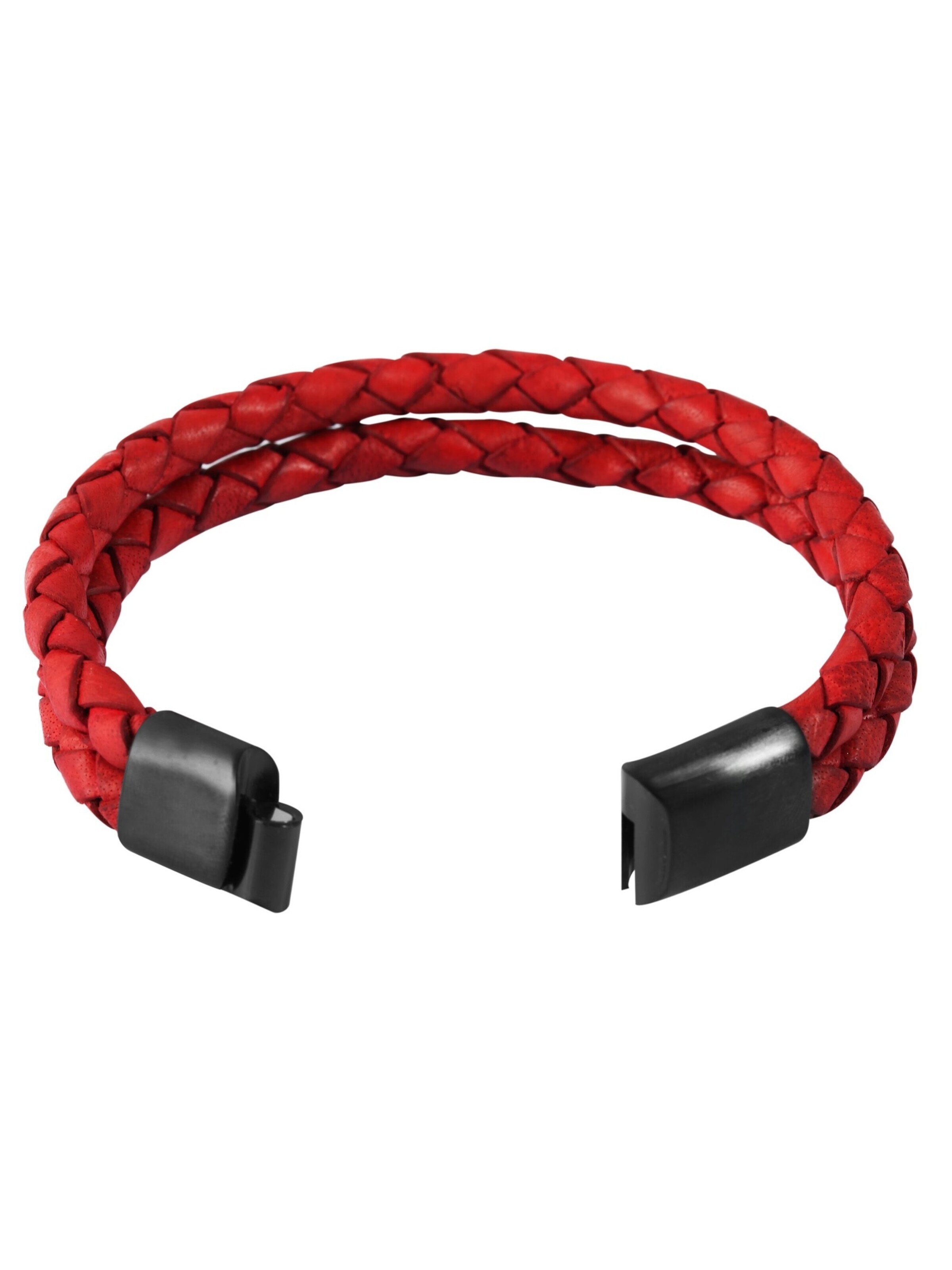 Akzent Bracelet 'Ledoy, hautverträglich' in Red