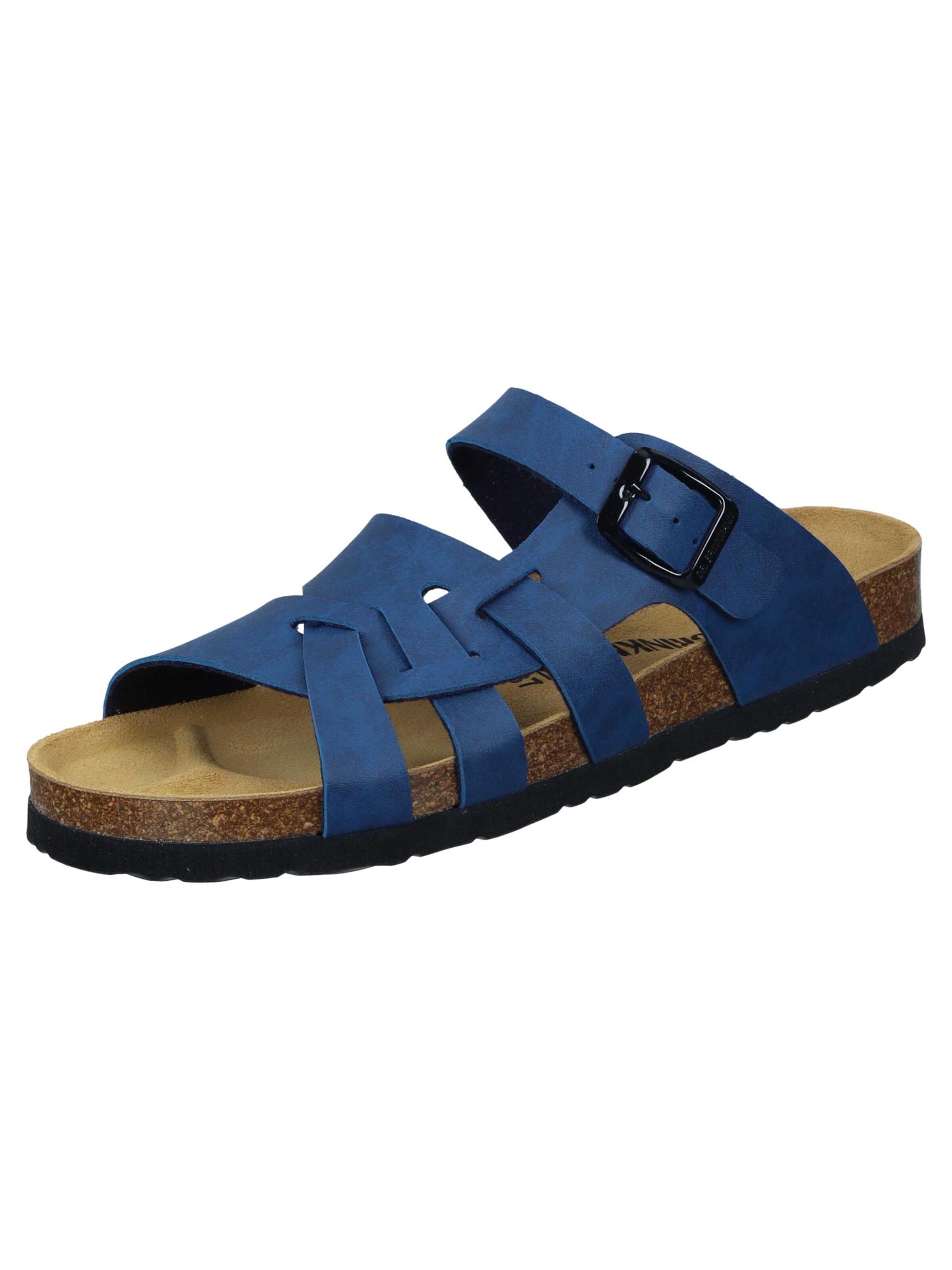 DR. BRINKMANN Muiltjes 'Olivia' in Blauw