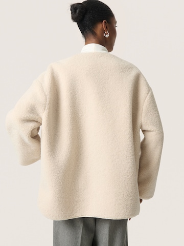 SOAKED IN LUXURY Between-season jacket 'SLThalassa' in Beige