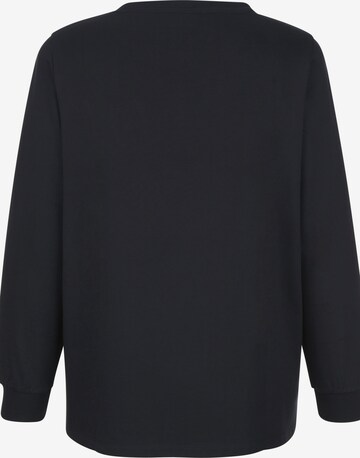 MIAMODA Sweatshirt in Black