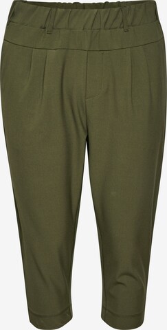 Pantalon 'Jillian' Kaffe en vert : devant