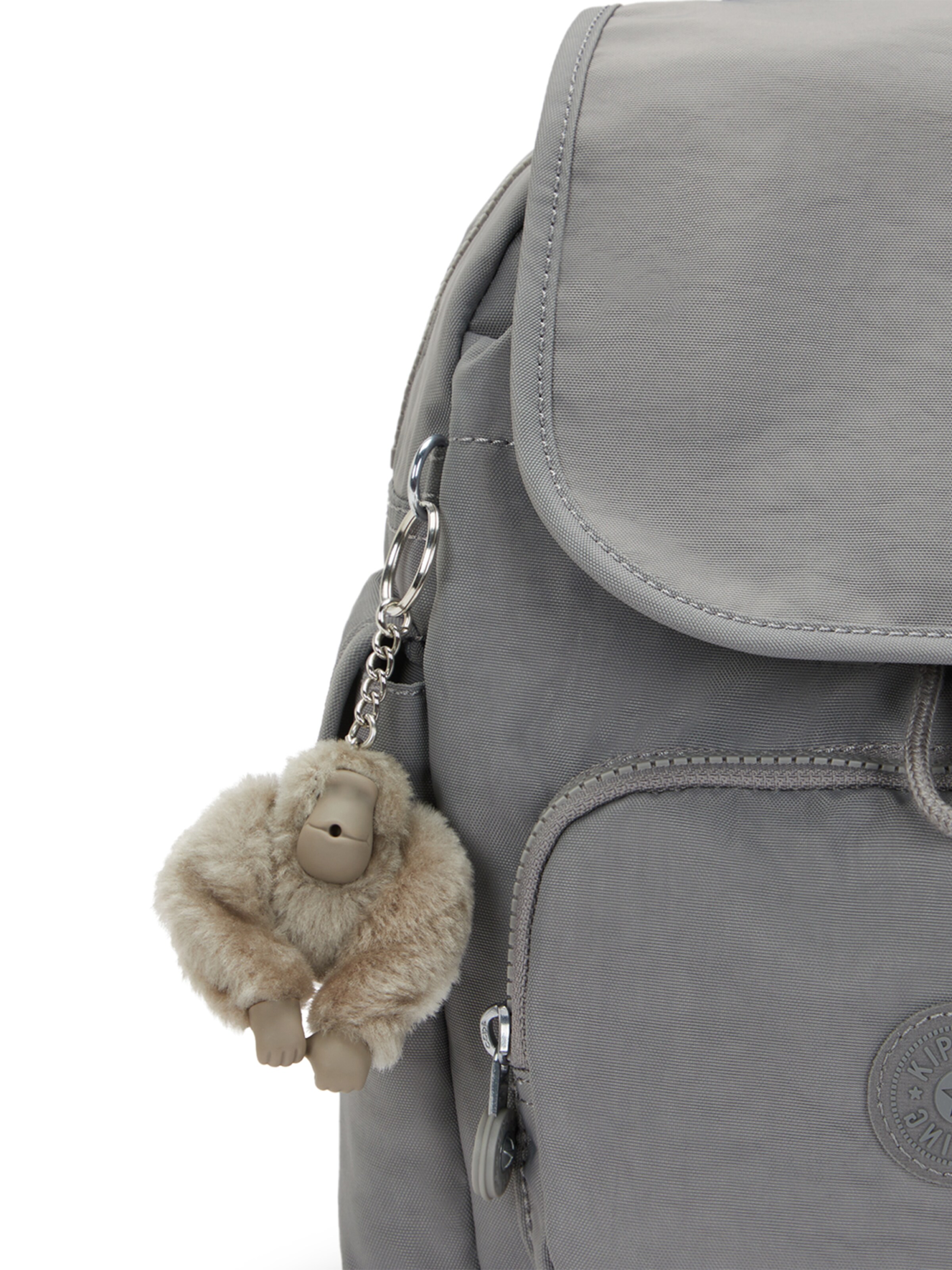 KIPLING Nahrbtnik 'City' | siva barva