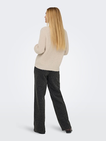 JDY Sweater 'JDYSIGRID' in Grey