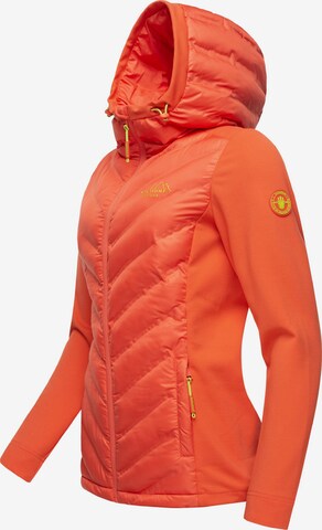 NAVAHOO Between-season jacket 'Nimm Mich Mit' in Orange