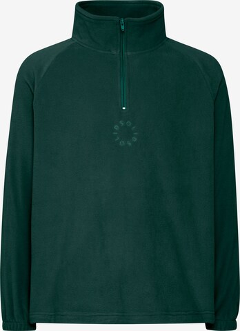 Pullover 'IBRAHIM' di !Solid in verde: frontale