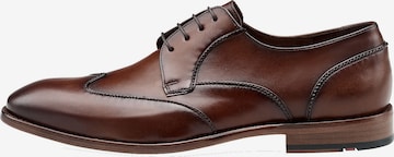 Chaussure à lacets LLOYD en marron : devant