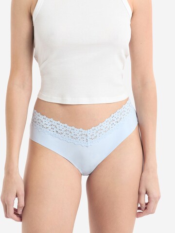 ETAM Slip 'Wich' in Blau: Vorderseite