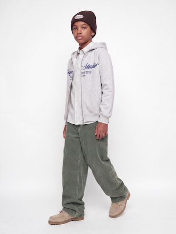 Jack & Jones Junior Baggy Hose 'JPSTAlex' in Grün