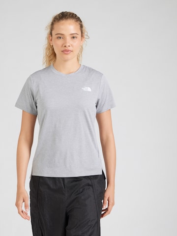 THE NORTH FACE Функциональная футболка 'Flex' в Серый: спереди