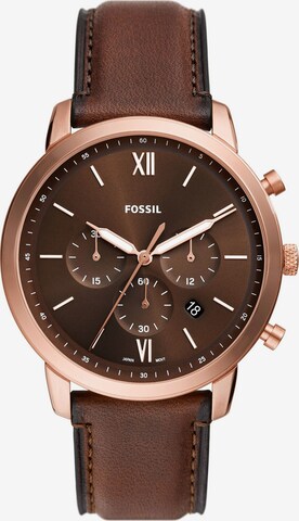 FOSSIL Analog Watch in Brown: front