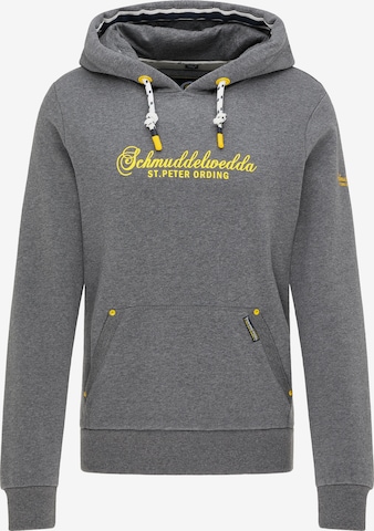 Schmuddelwedda Sweatshirt 'St. Peter-Ording' in Grau: front