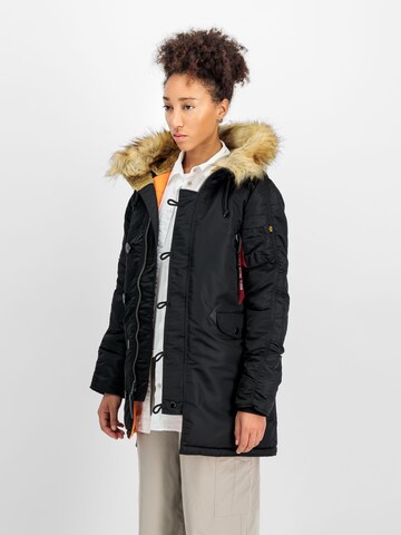 ALPHA INDUSTRIES Winterjacke 'N3B VF 59'‌‌‌‌‌‌‌‌ in Schwarz