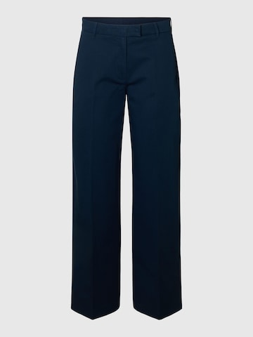 Wide leg Pantaloni con piega frontale di SELECTED in blu