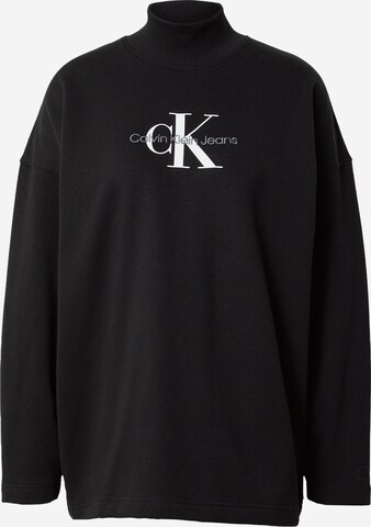 Calvin Klein Jeans Mikina – černá: přední strana