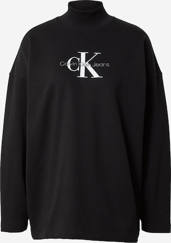 Calvin Klein Jeans Sweatshirt in Black: front