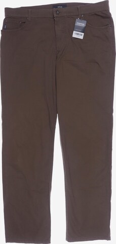 BRAX Pants in 8XL in Brown: front
