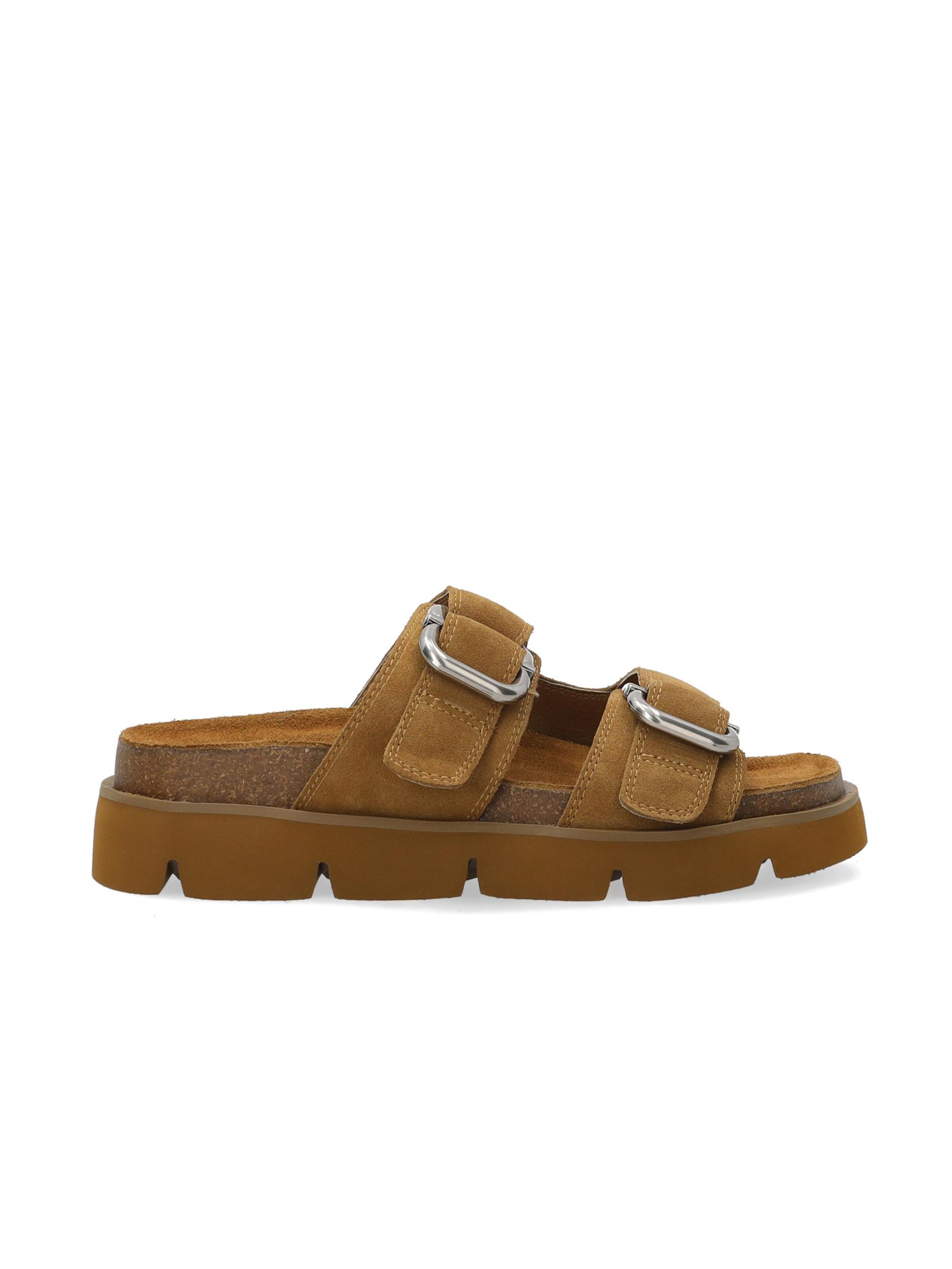 VENEZIA Mules 'Venezia' in Brown: front