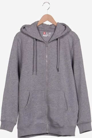 Engelbert Strauss Sweatshirt & Zip-Up Hoodie in L in Grey: front