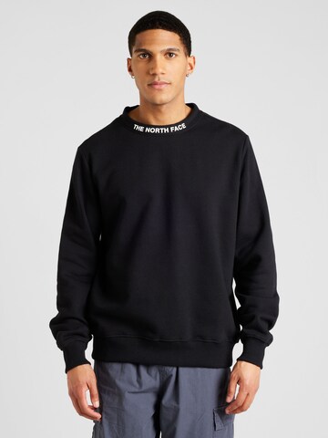 THE NORTH FACE Sweatshirt 'ZUMU' in Schwarz: predná strana