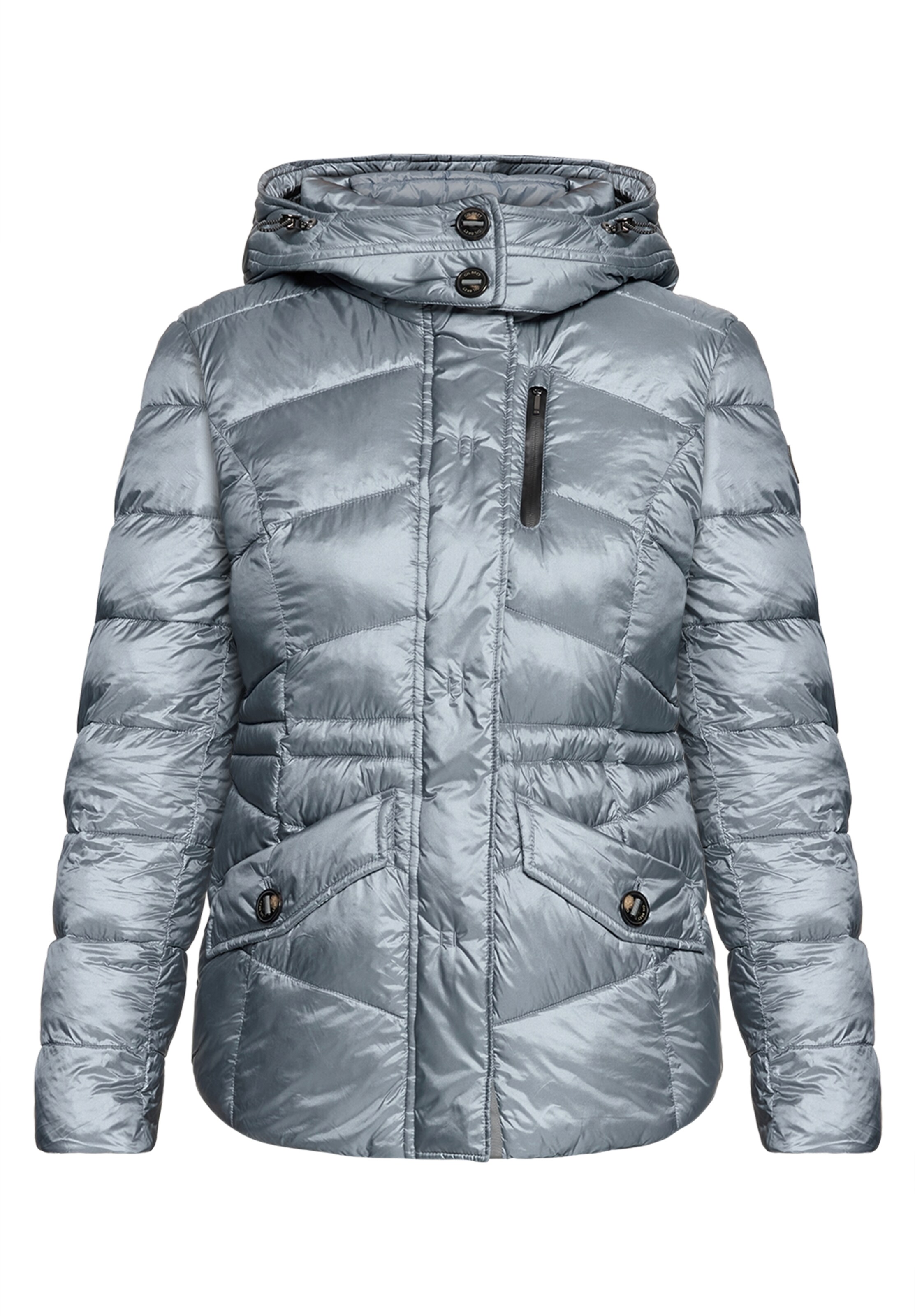 Veste mi-saison GIL BRET en bleu : devant
