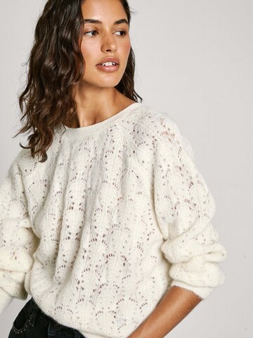 Pull-over 'Nova' Pepe Jeans en blanc