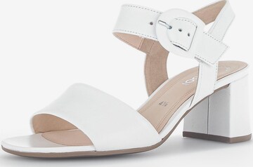 GABOR Sandals in White: front