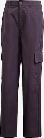 Loosefit Pantalon cargo 'Premium Essentials' ADIDAS ORIGINALS en violet : devant