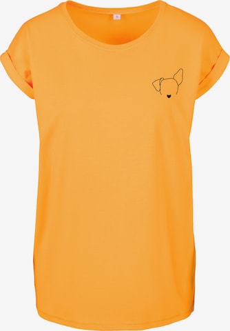 Urban Classics T-Shirt 'Dog' in Orange: Vorderseite