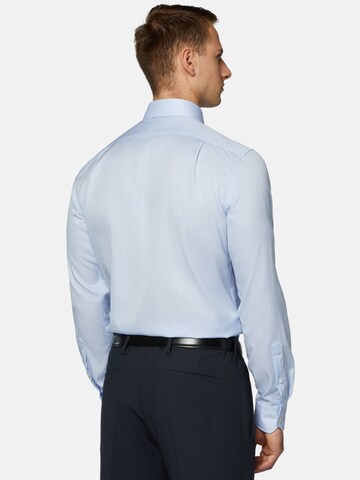 Coupe regular Chemise business Boggi Milano en bleu