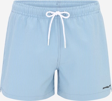 Abercrombie & Fitch Zwemshorts in Blauw: voorkant