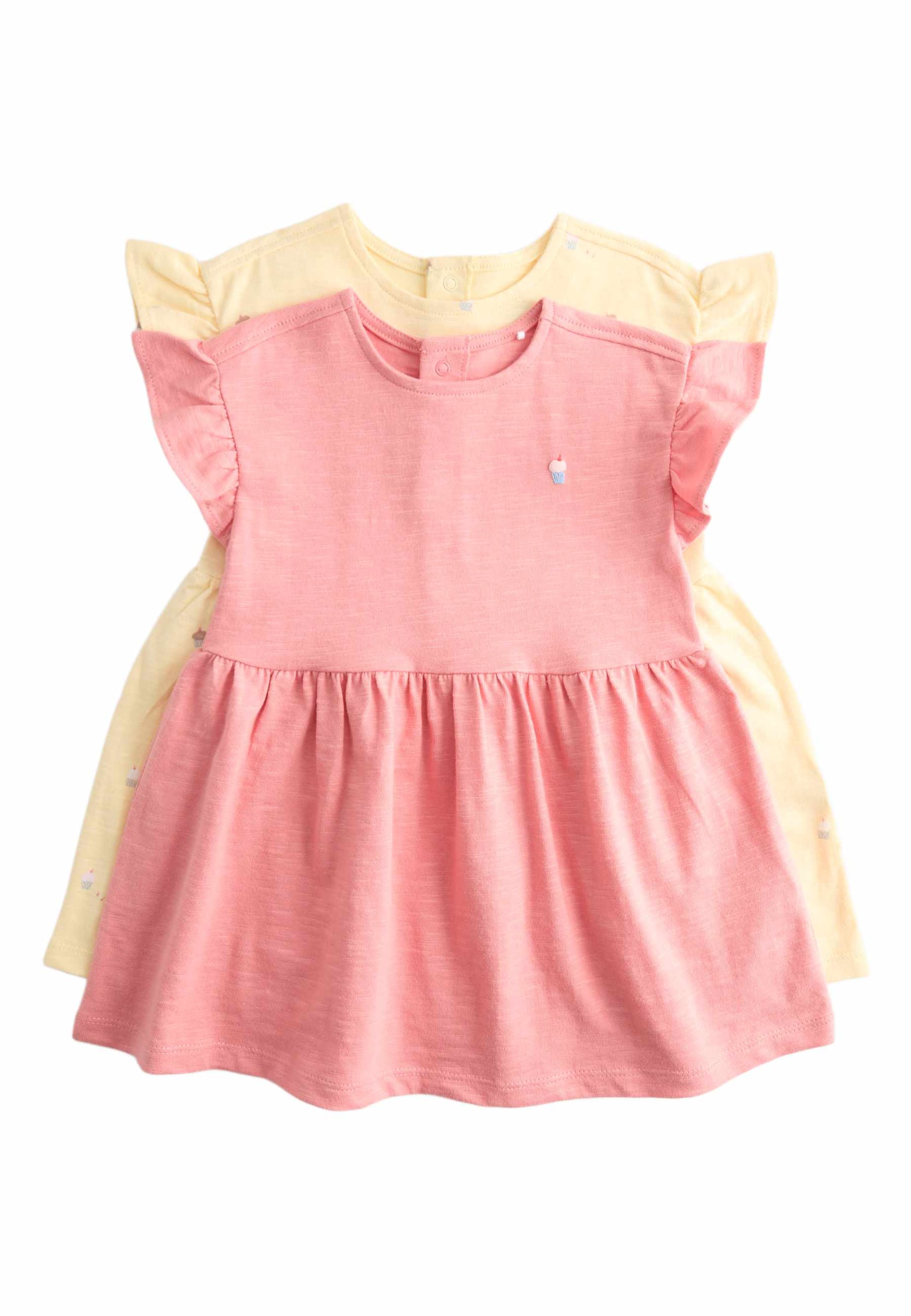 Marks & Spencer Dress in Yellow: front