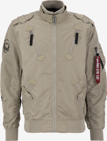 Veste mi-saison 'Falcon II' ALPHA INDUSTRIES en beige : devant