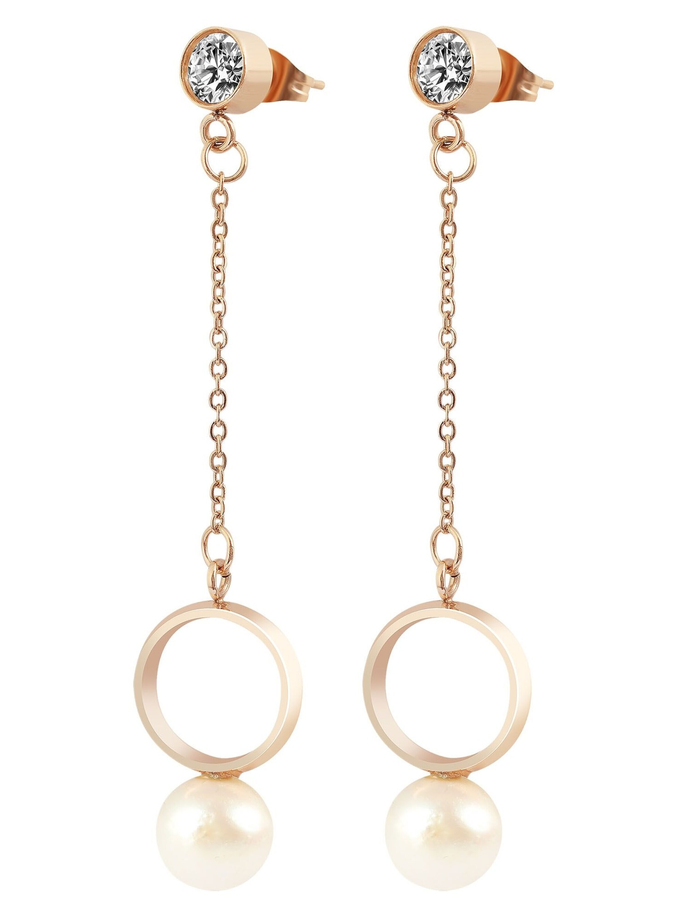 Akzent Earrings 'Chessie, langlebig' in Gold